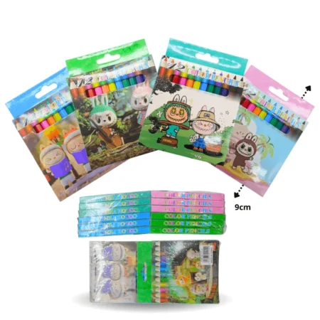 P - 992 colores cortos la bubu C/12 UA-2525-2