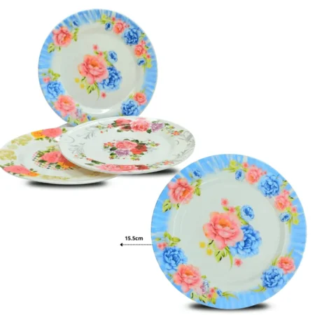 Q - 008 plato melamina 15cm C/12 A0013-6