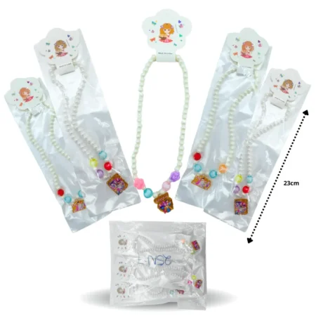 S - 317 collar de perlas infantil k-pop C/12 25N-7