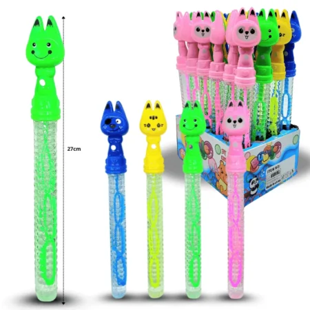 T - 199 burbuja zorro variedad de colores 27 CM C/24 C4254