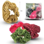 V - 004 dona terciopelo con brillos COLOR C/12 HMI-31