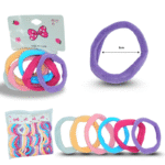 V - 018 liga licra pastel 5cm set 6 pzas C/12 HG25O-43