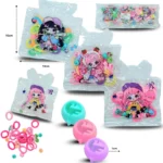 V - 022 dona toti con piojitos bolsa decorada C/12 HMI-51