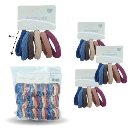 V - 277 liga rayada azules y morados C/12 4B-4