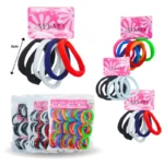 V - 282 liga licra surtida colores 6cm C/12 6A-6