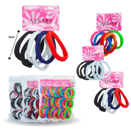 V - 282 liga licra surtida colores 6cm C/12 6A-6