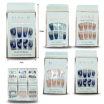 W - 005 uña postiza decorada C/12 G1590