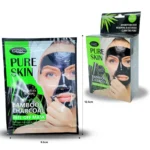Z - 039 mascarilla pure skin carbon de bamboo peel-off C/10 CQK-1325 o  HMI-10