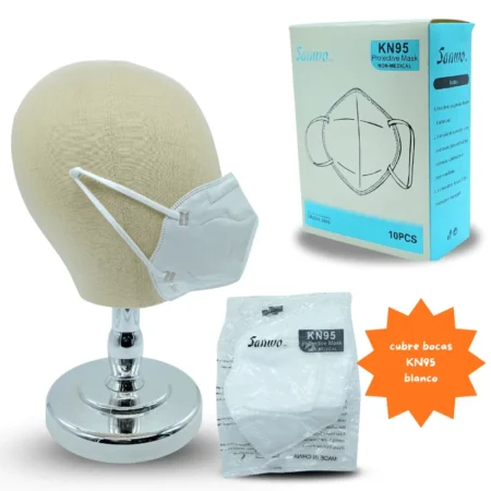 Z - 791 cubrebocas blanco KN95 C/10 SANWO