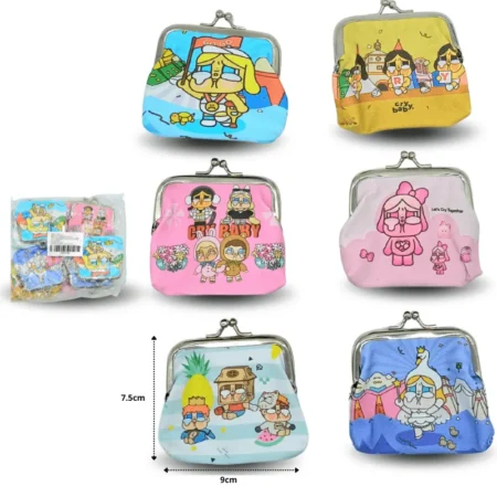 B - 011  monedero almeja chicas superpoderosas C/12 54V-84