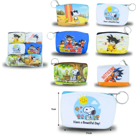 B - 018 monedero decorado C/12 2601K-86