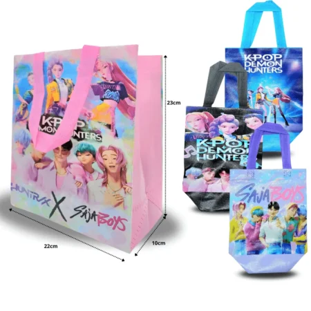 B - 024 bolsa plastificada decorada Kpop C/12 7614