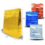 B - 029 bolsa metálica de regalo 23x27cm  C/12  D2339