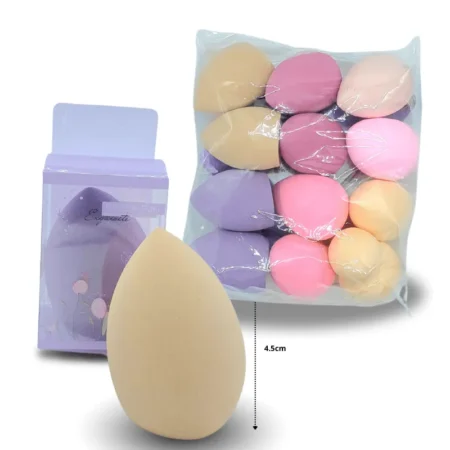 C - 027 esponja cosmética bombón con caja C/12  DG25-A27 o C18