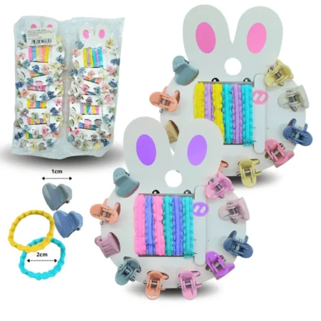 F - 055 piojo en carrusel con liga licra set 16pz C/12 HT-3761