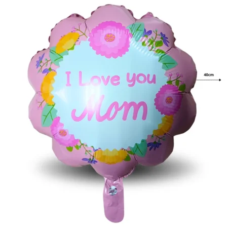 G - 003 globo flor I love u mom C/50 C2511