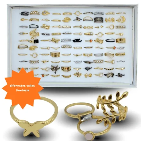 I - 034 anillo surtido C/100 142-15