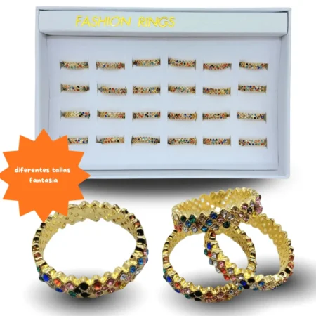 I - 035 anillo mosaico C/24 03-52