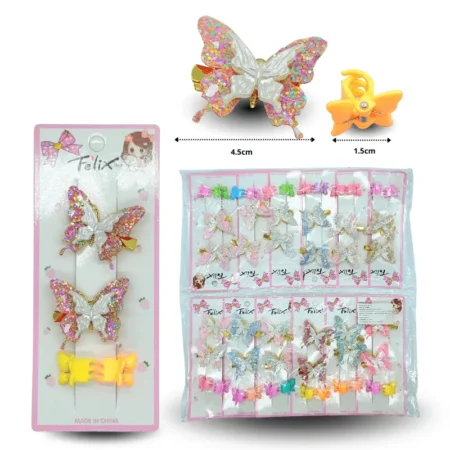 J - 910 pico mariposa set 4 pzas C/12 2601M-31