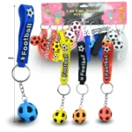 L - 009 llavero balon con cinta C/12 HLM-15