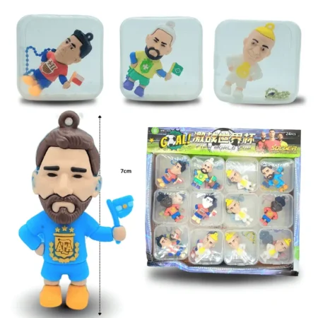 L - 011 llavero crack del futbol en caja C/24 F55-18