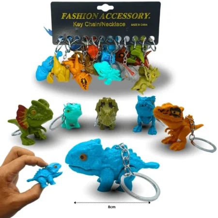 L - 015 llavero dinos mordelones C/12 2601K-71