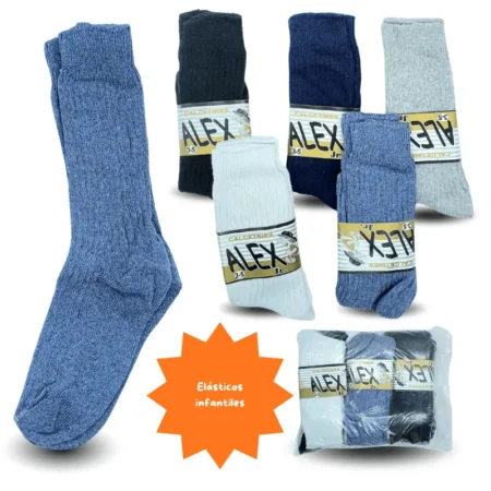 O - 024 calceta infantil alex C/12  TOM DAV
