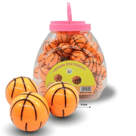 P - 086 sacapuntas basquet en bote 3.5cm C/60 B8870