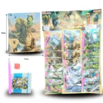 P - 095 dibujo brainrot con joyas para pegar y decorar en planilla C/20 U-133