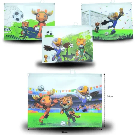 P - 104  folder carta decorado mundial C/12 E-62