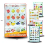 P - 125  poster didáctico educativo C/12 W-60