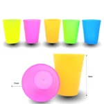 Q - 701 vaso fiesta infantil translucido C/50 COSMO