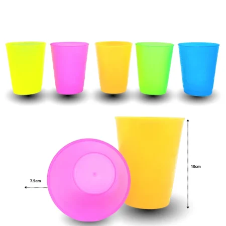 Q - 701 vaso fiesta infantil translucido C/50 COSMO