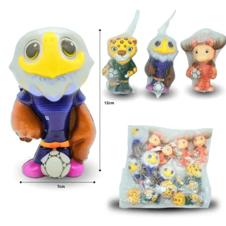 T - 001 squishy mascotas del mundial jumbo C/12 XH4099