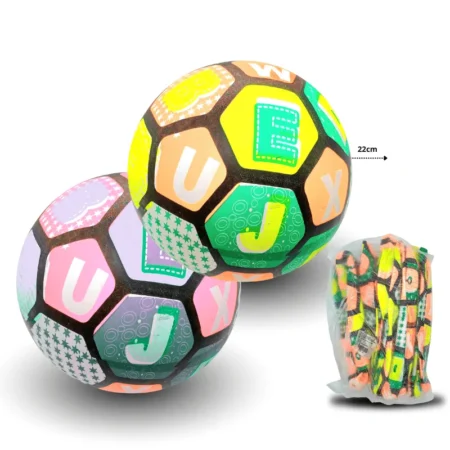 T - 006 pelota hule decorada C/12 3H-10
