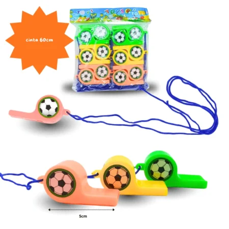 T - 016 silbato futbolero C/12 2510I-107