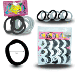 V - 073 liga licra blanca y negra set 6 pzas C/12 XH5093