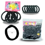 V - 073 liga licra negra set 6 pzas C/12 XH5093