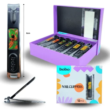 W - 002 cortauñas decorado C/12 2601K-57