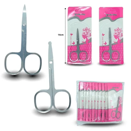 Z - 058 tijera bigotera y corta cuticula C/12 HG25U-77