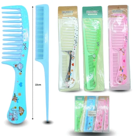 Z - 083 peine par decorado en blister C/12 14A-128