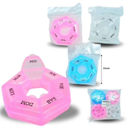 Z - 087 pastillero colores hexagonal C/12 28F-46