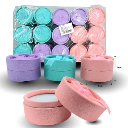 B - 005 caja de regalo  redonda ideal para anillo C/30 D2509