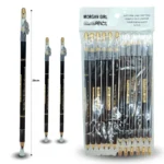 C - 060 lápiz delineador bicolor con sacapuntas C/12 I01 MORGAN