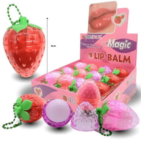 C - 105 balsamo labial fresa con cadena C/24 CG2114