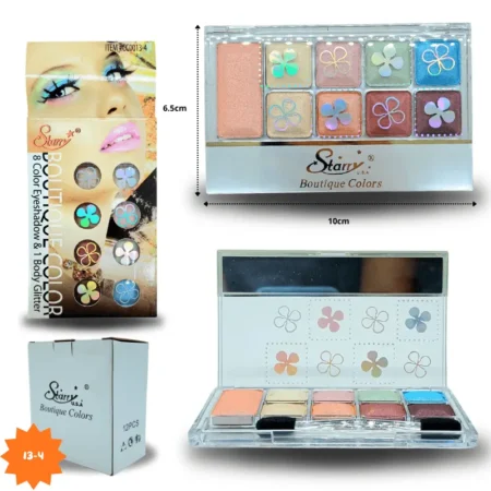 C - 111 sombra para ojos y rubor con aplicador y espejo C/12 13-4