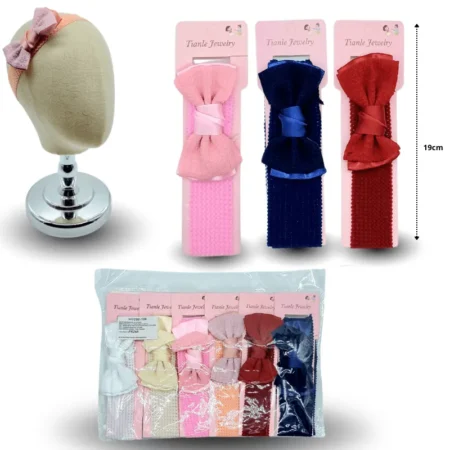 E - 001 valerina resorte con moño C/12 HG25U-108