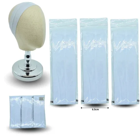 E - 002 valerina licra blanca 6.5cm C/12 AAM-5210-2