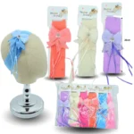 E - 011 valerina resorte con moño peluche C/12 3795