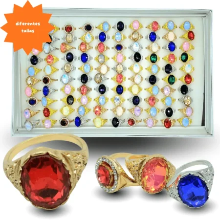 I - 078 anillo gema C/100 HT-3920